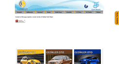 Desktop Screenshot of gedikler.com.tr